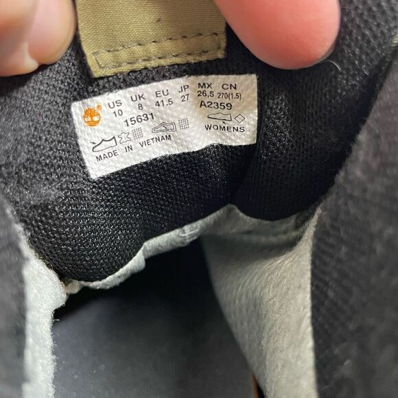 Timberland Chocorua BOOTS Gore-tex Hiking Womens Shoes 15631 Sz 10 Brown Leather - Picture 6 of 8